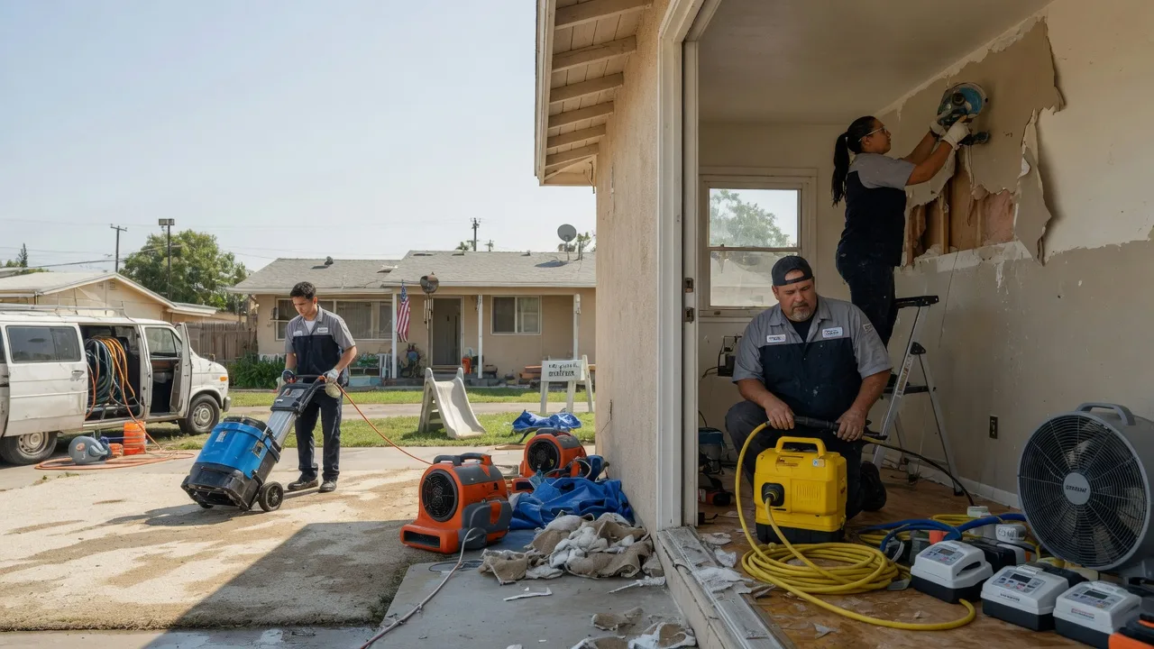 Water Damage Restoration in Represa, CA near me